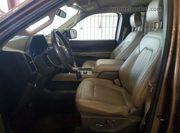 1FMJK2AT1KEA66433 2019 FORD EXPEDITION Tan წინა სალონის ხედი