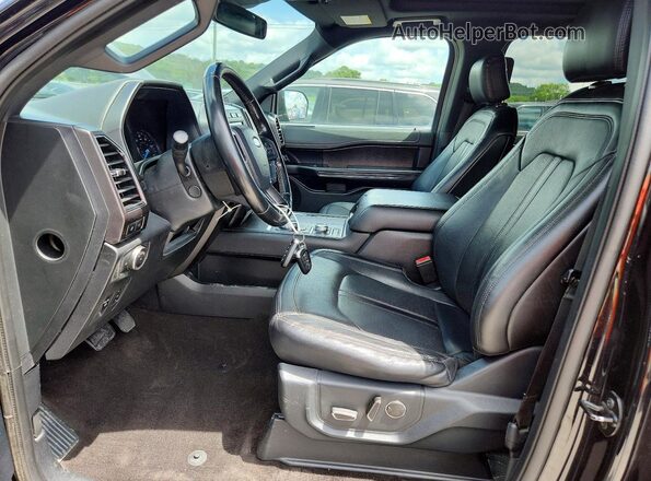 1FMJK2AT1LEA40013 2020 FORD EXPEDITION Black Front interior view