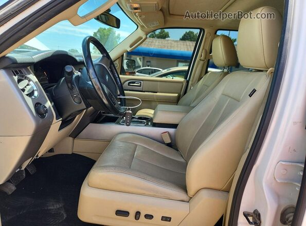 1FMJK2AT2GEF45757 2016 FORD EXPEDITION White Front interior view