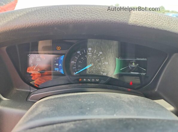 1FMJK2AT2GEF45757 2016 FORD EXPEDITION White Instrument cluster view
