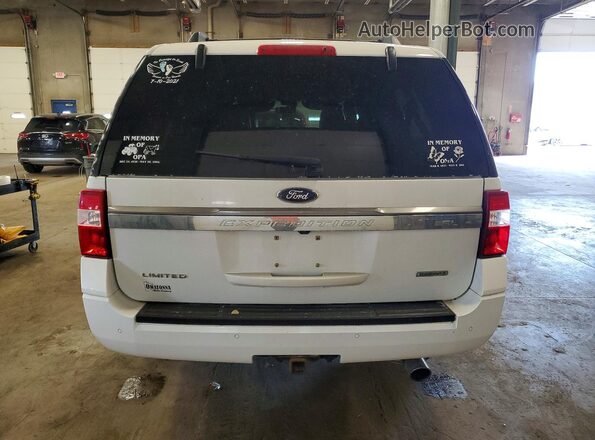 1FMJK2AT2HEA70113 2017 FORD EXPEDITION White Widok z tyłu