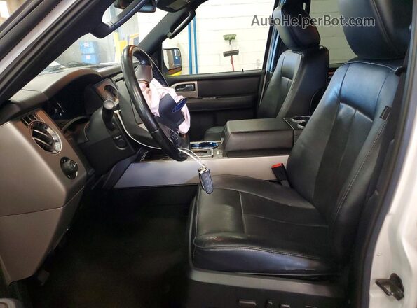 1FMJK2AT2HEA70113 2017 FORD EXPEDITION White Widok wnętrza z przodu