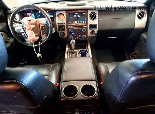 1FMJK2AT2HEA70113 2017 FORD EXPEDITION White Widok deski rozdzielczej