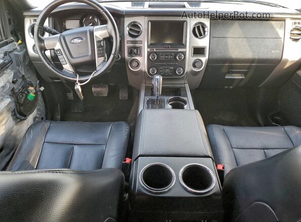 1FMJK2AT2HEA80320 2017 FORD EXPEDITION Charcoal წინა პანელის ხედი