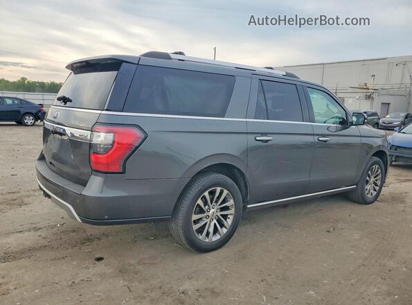 1FMJK2AT2JEA70084 2018 FORD EXPEDITION Charcoal Задня права чверть