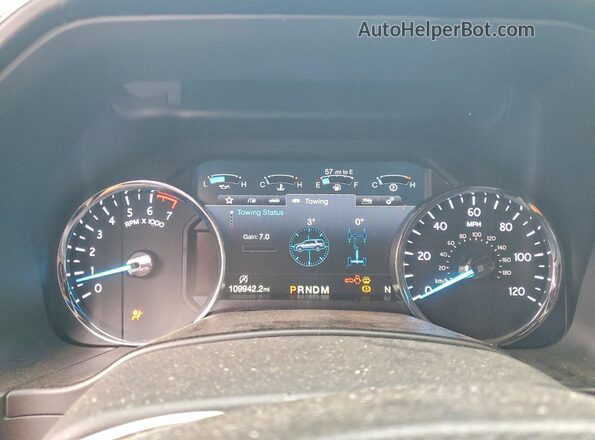 1FMJK2AT2JEA70084 2018 FORD EXPEDITION Charcoal Вид щитка приладів