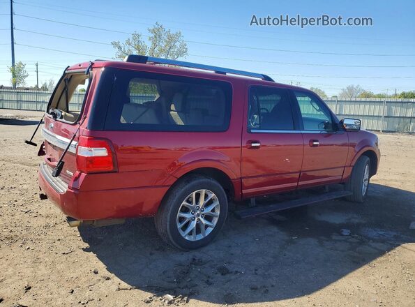 1FMJK2AT3HEA09157 2017 FORD EXPEDITION Red უკანა მარჯვენა