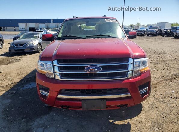 1FMJK2AT3HEA09157 2017 FORD EXPEDITION Red წინა ხედი