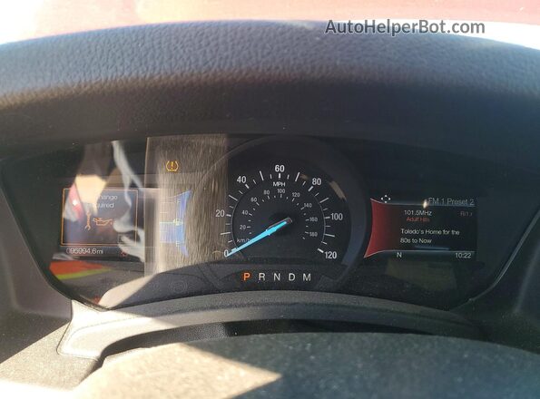 1FMJK2AT3HEA09157 2017 FORD EXPEDITION Red ხელსაწყოთა პანელის ხედი