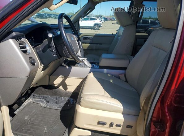 1FMJK2AT3HEA09157 2017 FORD EXPEDITION Red წინა სალონის ხედი