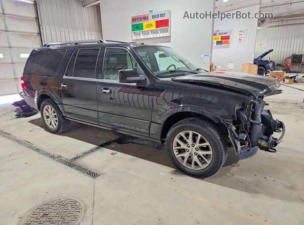 1FMJK2AT4HEA77063 2017 FORD EXPEDITION Black Передня права чверть