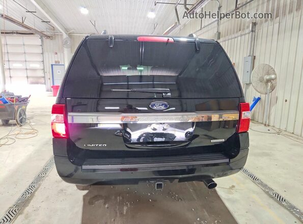 1FMJK2AT4HEA77063 2017 FORD EXPEDITION Black Вид ззаду