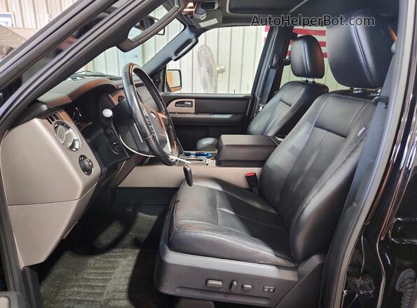1FMJK2AT4HEA77063 2017 FORD EXPEDITION Black Вид салону спереду