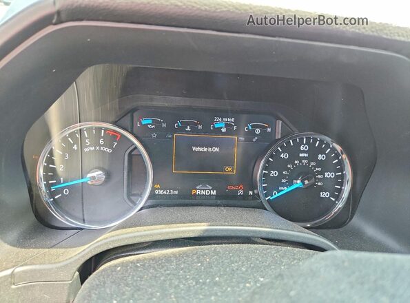 1FMJK2AT4MEA09470 2021 FORD EXPEDITION Gray Instrument cluster view