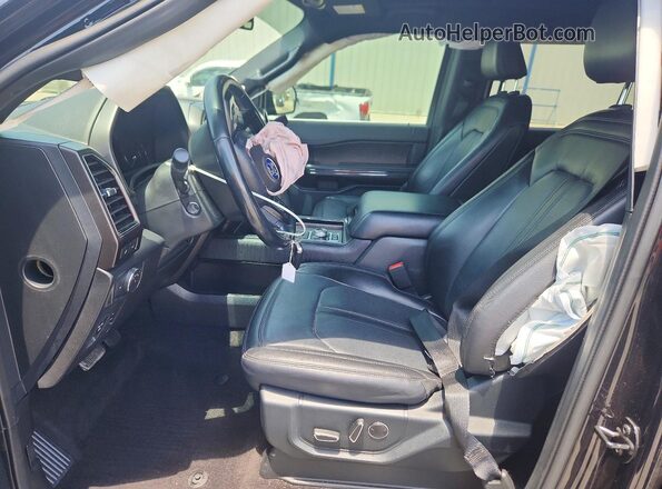 1FMJK2AT4MEA48284 2021 FORD EXPEDITION Black Widok wnętrza z przodu