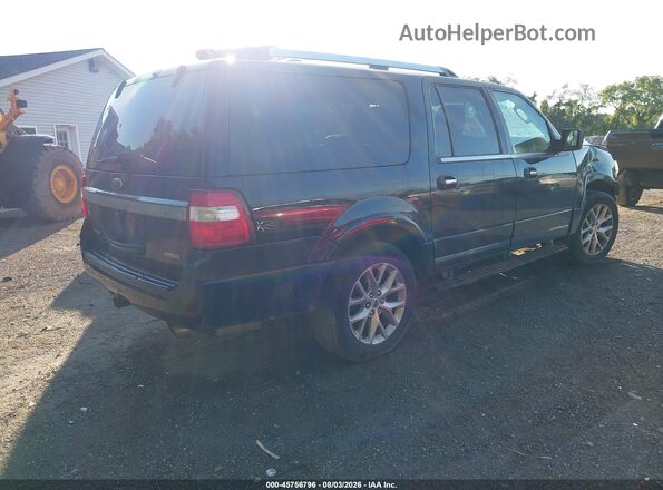 1FMJK2AT5HEA21472 2017 FORD EXPEDITION EL Black Задня права чверть