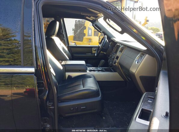 1FMJK2AT5HEA21472 2017 FORD EXPEDITION EL Black Вид салону спереду