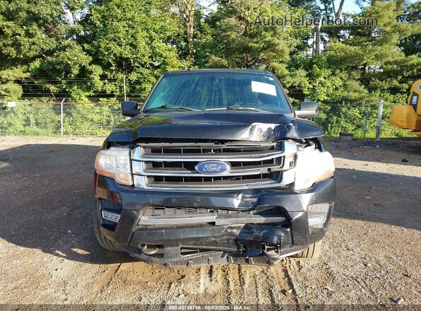 1FMJK2AT5HEA21472 2017 FORD EXPEDITION EL Black Вид задньої частини салону