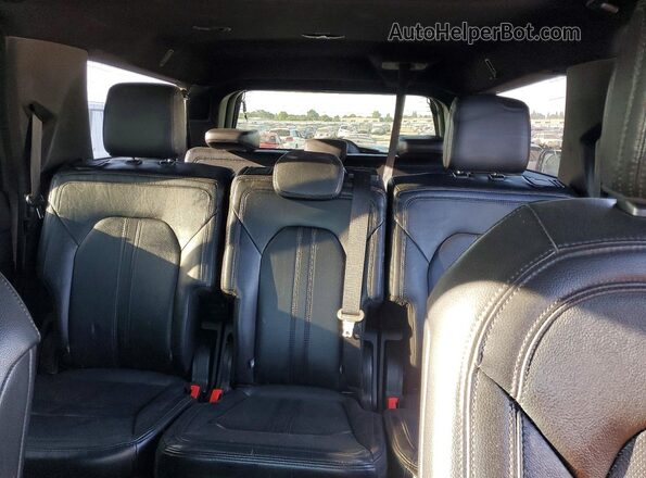 1FMJK2AT5KEA35587 2019 FORD EXPEDITION Black უკანა სავარძლების ხედი
