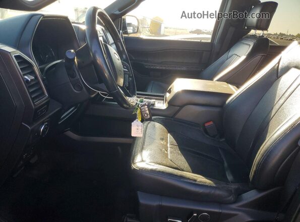1FMJK2AT5KEA35587 2019 FORD EXPEDITION Black წინა სალონის ხედი