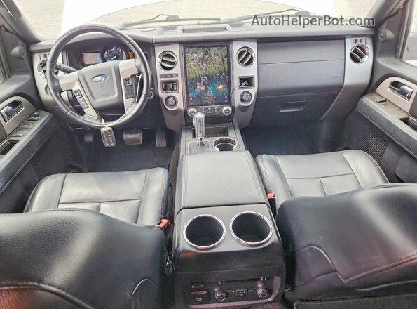 1FMJK2AT6HEA74309 2017 FORD EXPEDITION White Instrument cluster view