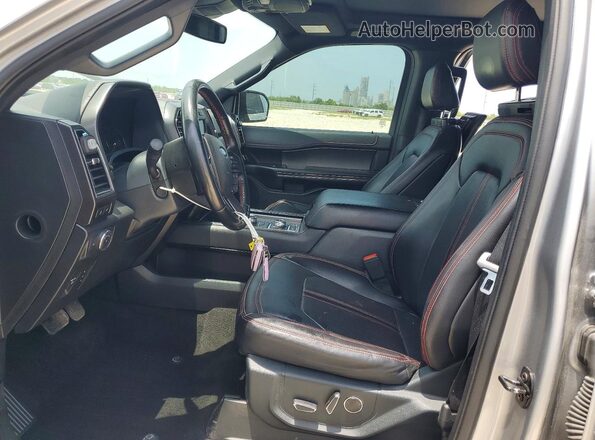 1FMJK2AT6MEA70383 2021 FORD EXPEDITION Silver წინა სალონის ხედი