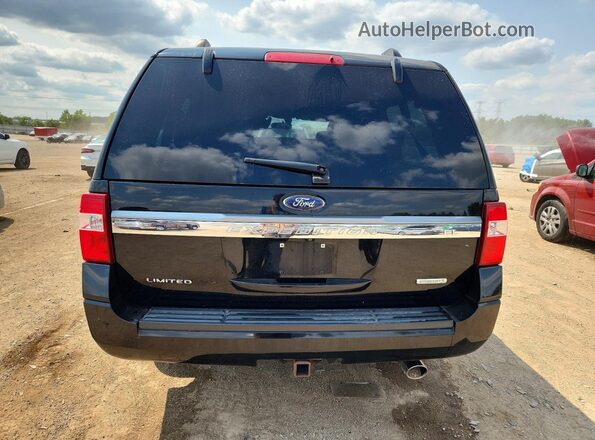 1FMJK2AT7GEF53031 2016 FORD EXPEDITION Black Вид ззаду