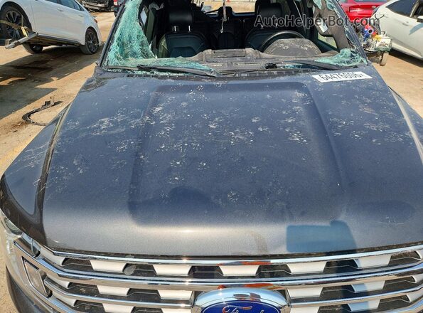1FMJK2AT7KEA58885 2019 FORD EXPEDITION Charcoal Rear interior view