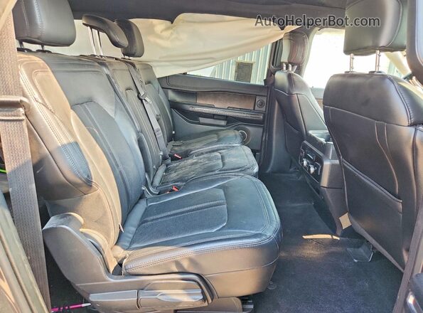 1FMJK2AT7KEA58885 2019 FORD EXPEDITION Charcoal Rear seats view