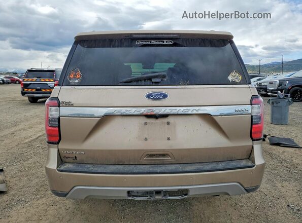 1FMJK2AT8LEA34872 2020 FORD EXPEDITION Золотой Вид сзади