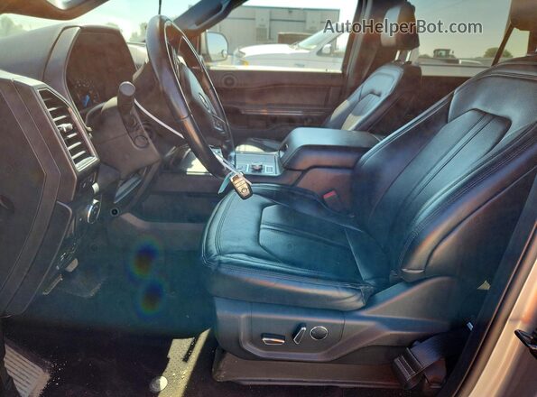1FMJK2AT8MEA36591 2021 FORD EXPEDITION Серебряный Вид салона спереди