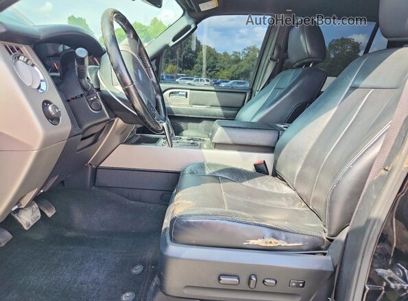 1FMJK2AT9HEA00463 2017 FORD EXPEDITION Black Вид салону спереду