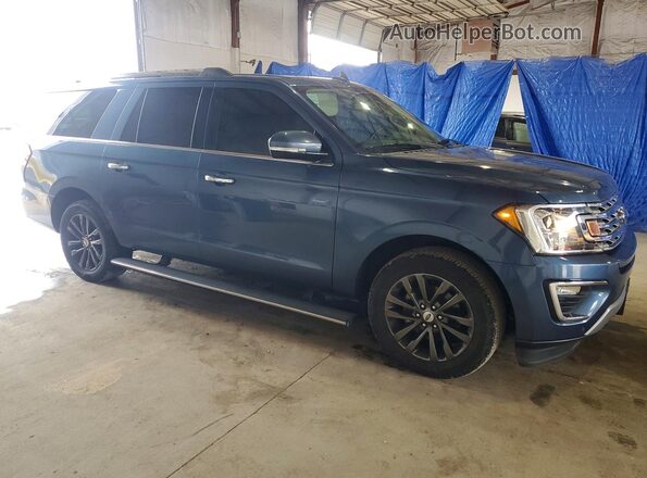 1FMJK2ATXKEA43071 2019 FORD EXPEDITION Синий Передняя правая четверть