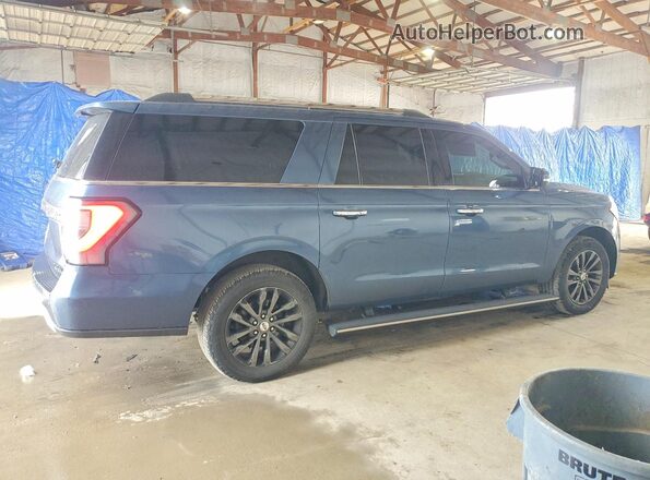 1FMJK2ATXKEA43071 2019 FORD EXPEDITION Синий Задняя правая четверть