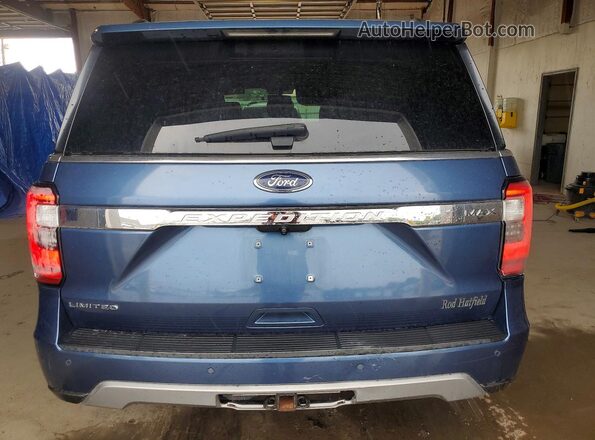 1FMJK2ATXKEA43071 2019 FORD EXPEDITION Синий Вид сзади