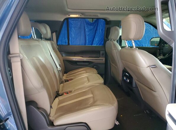 1FMJK2ATXKEA43071 2019 FORD EXPEDITION Синий Вид задней части салона