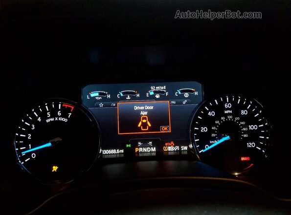 1FMJK2ATXLEA22979 2020 FORD EXPEDITION Белый Вид щитка приборов