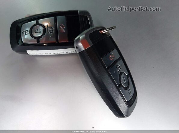 1FMJU1GT3LEA49906 2020 FORD EXPEDITION Black Widok deski rozdzielczej