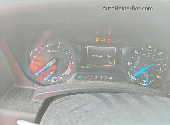 1FMJU1HT1HEA32687 2017 FORD EXPEDITION Gray Вид щитка приладів