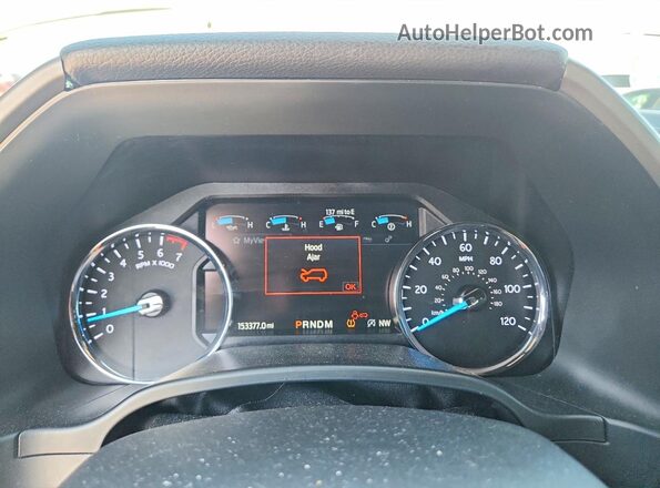 1FMJU1HT2LEA66145 2020 FORD EXPEDITION Silver Instrument cluster view