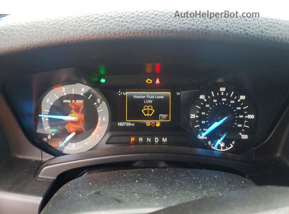 1FMJU1HT4HEA14619 2017 FORD EXPEDITION Gray Вид щитка приладів