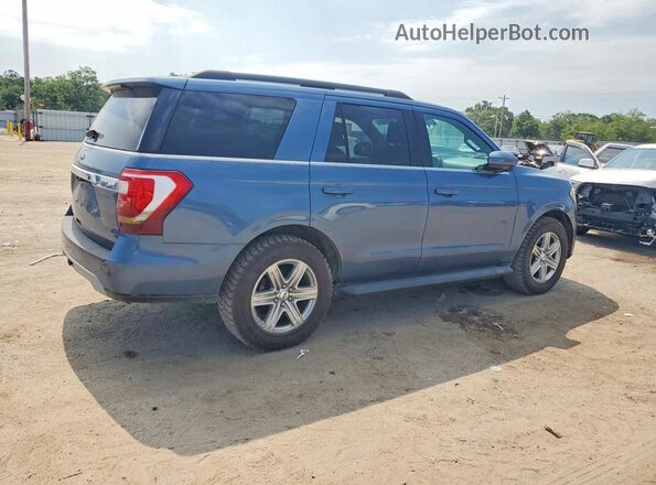 1FMJU1HT4JEA07868 2018 FORD EXPEDITION Синий Задняя правая четверть