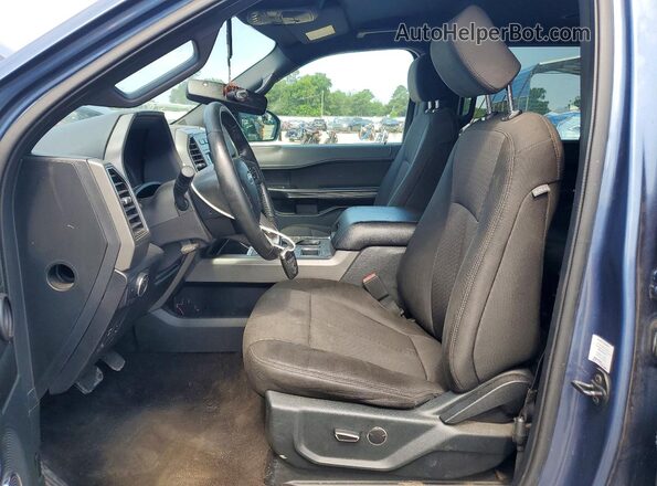 1FMJU1HT4JEA07868 2018 FORD EXPEDITION Синий Вид салона спереди