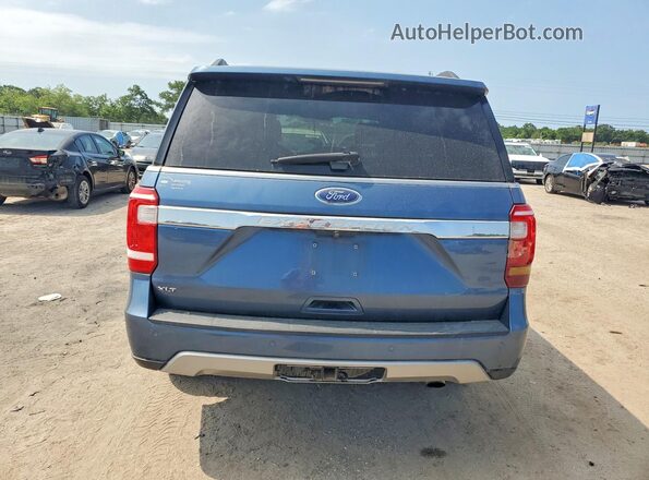 1FMJU1HT4JEA07868 2018 FORD EXPEDITION Синий Вид сзади