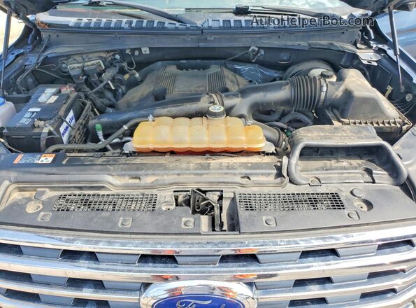 1FMJU1HT4JEA07868 2018 FORD EXPEDITION Синий Вид подкапотного пространства