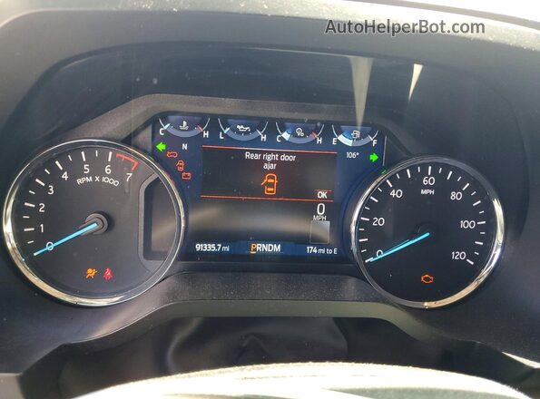 1FMJU1HT4NEA55229 2022 FORD EXPEDITION Black Instrument cluster view