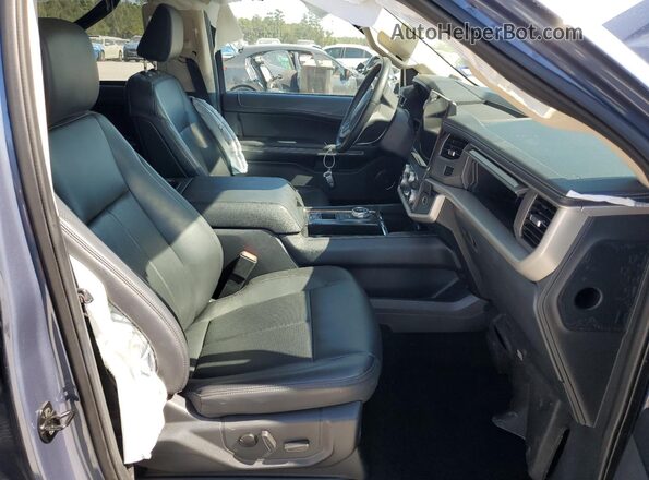 1FMJU1HT4NEA56381 2022 FORD EXPEDITION Blue Front interior view