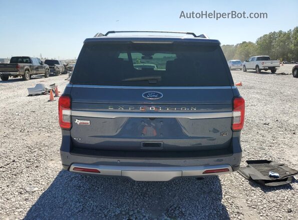 1FMJU1HT4NEA56381 2022 FORD EXPEDITION Blue Rear view