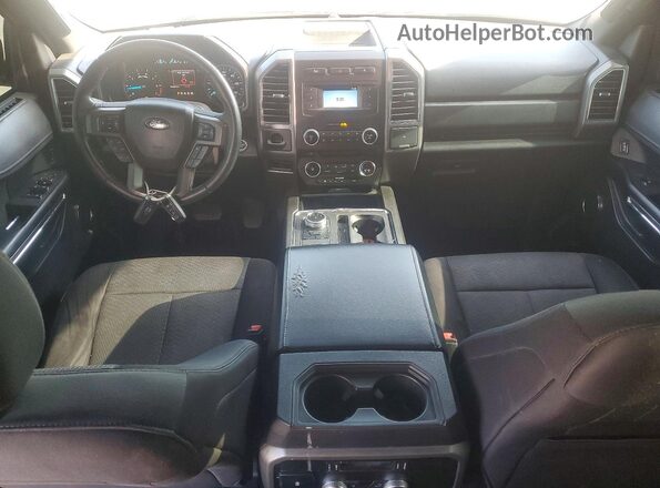 1FMJU1HT6JEA13526 2018 FORD EXPEDITION Black Widok deski rozdzielczej