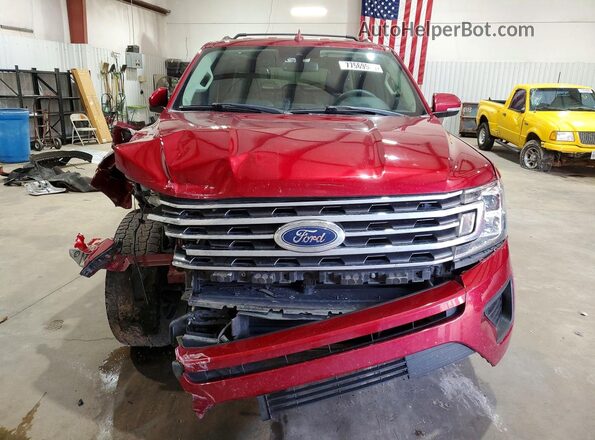 1FMJU1HT6KEA62081 2019 FORD EXPEDITION Red Widok z przodu